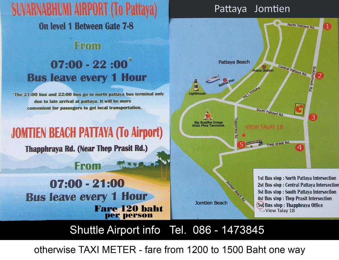View Talay 1B Studio Pattaya ภายนอก รูปภาพ